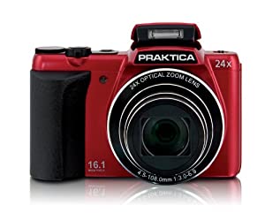 Praktica Luxmedia 16-Z24S [16MP, 24-fach opt. Zoom, 3"] rot verkaufen