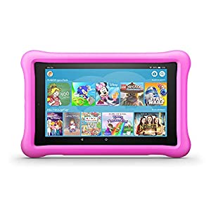 Kindle Fire HD 8 (Kid's Edition) 32GB [8" WiFi only] schwarz mit pinker Hülle verkaufen